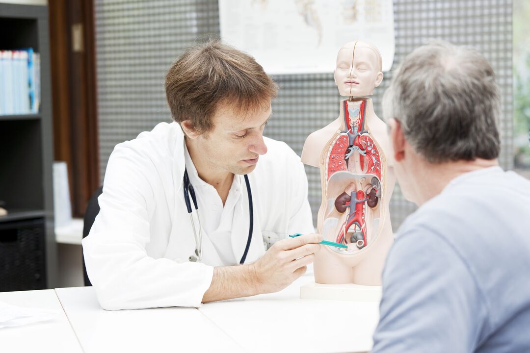 consultation with a doctor about prostatitis