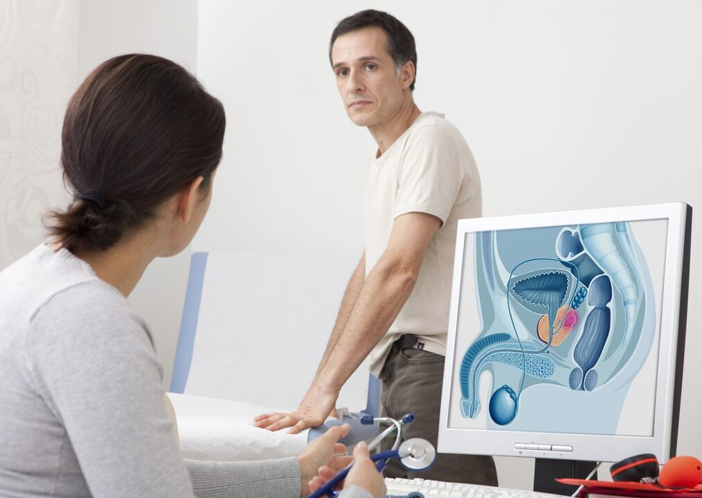 consultation with a specialist for chronic prostatitis