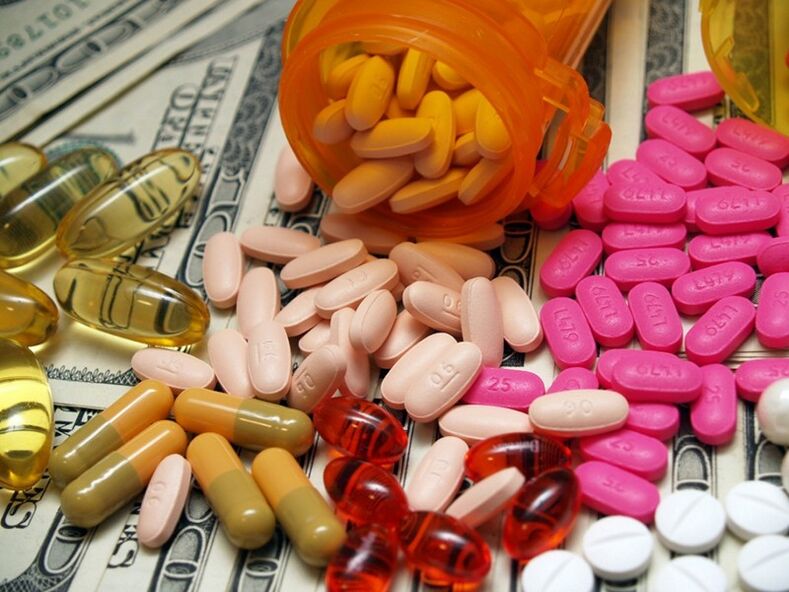 Prostatitis is most often treated with drugs in the form of tablets