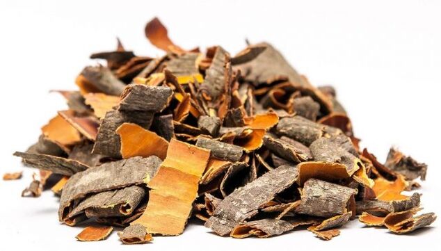 Aspen bark contains vitamins that help with prostate inflammation