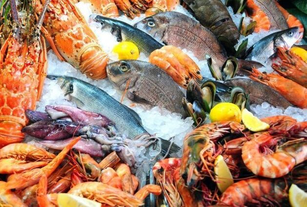 Seafood contains important minerals needed to get rid of prostatitis quickly